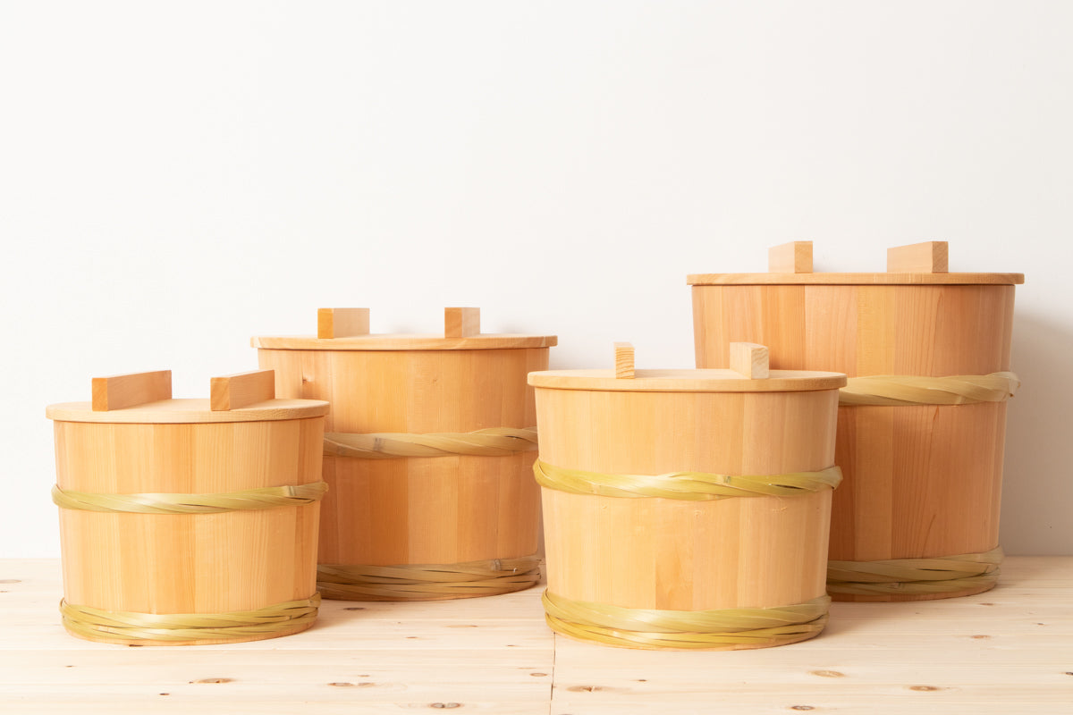 さわら材の漬物用木桶｜市川籠店 – 市川籠店 | 1basketry