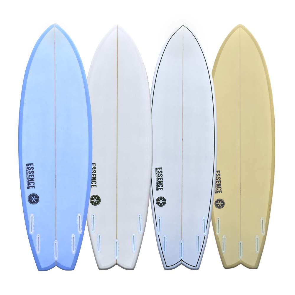 ISHIHARAサーフボード グリーン 5フィン 6.5フィート ISHIHARA