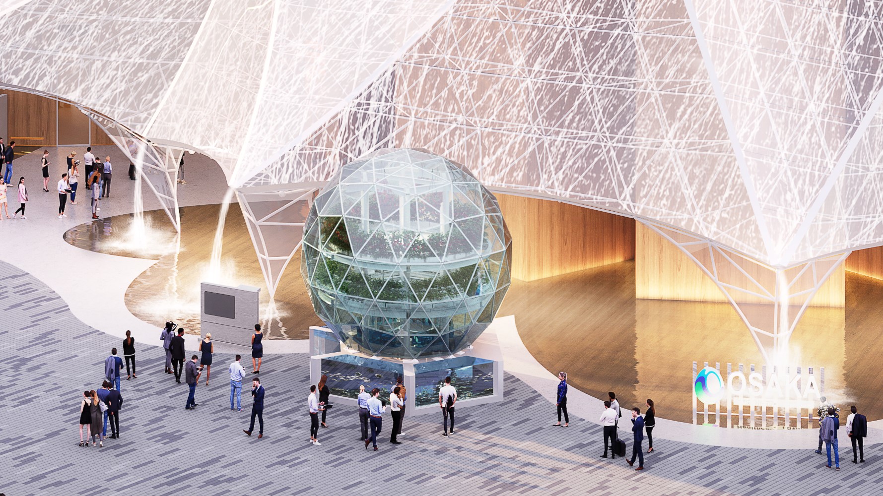 館内マップ｜大阪ヘルスケアパビリオン