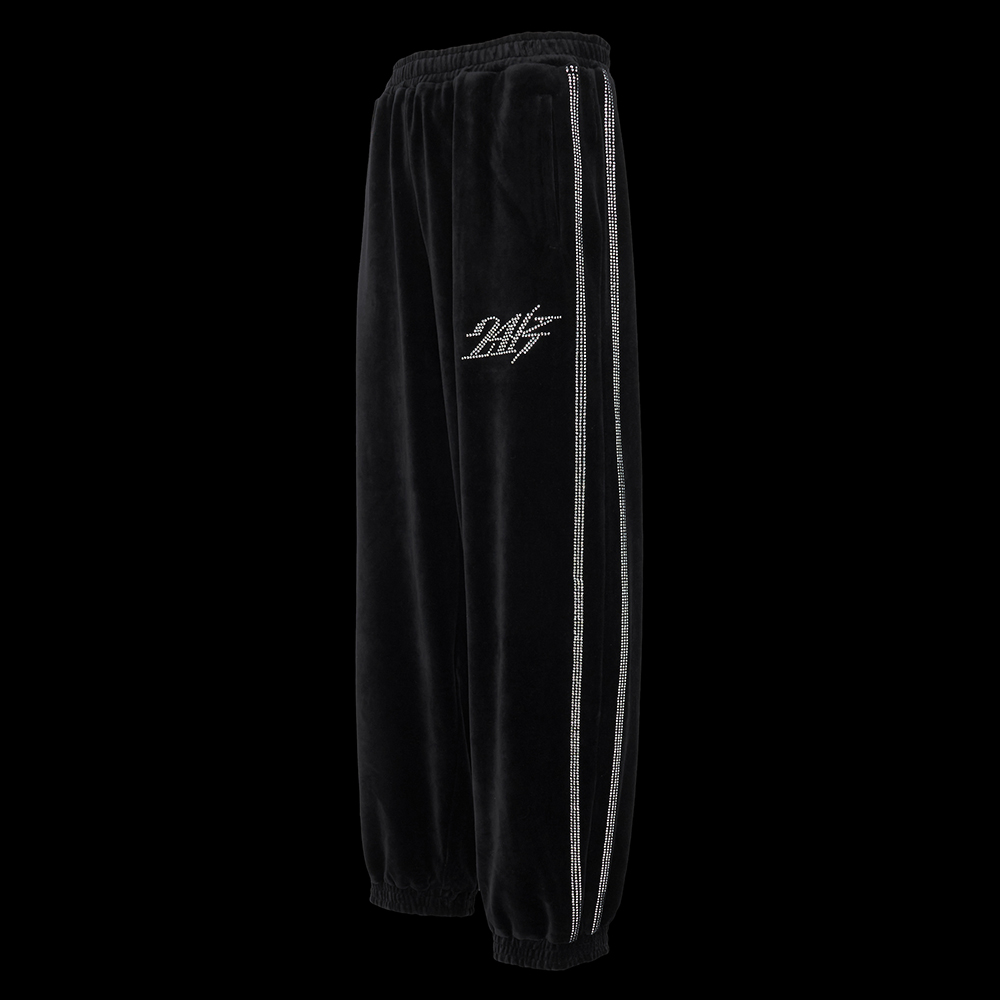 RHINESTONE VELOUR JERSEY SET-UP | OUTER | 24karats OFFICIAL ONLINE