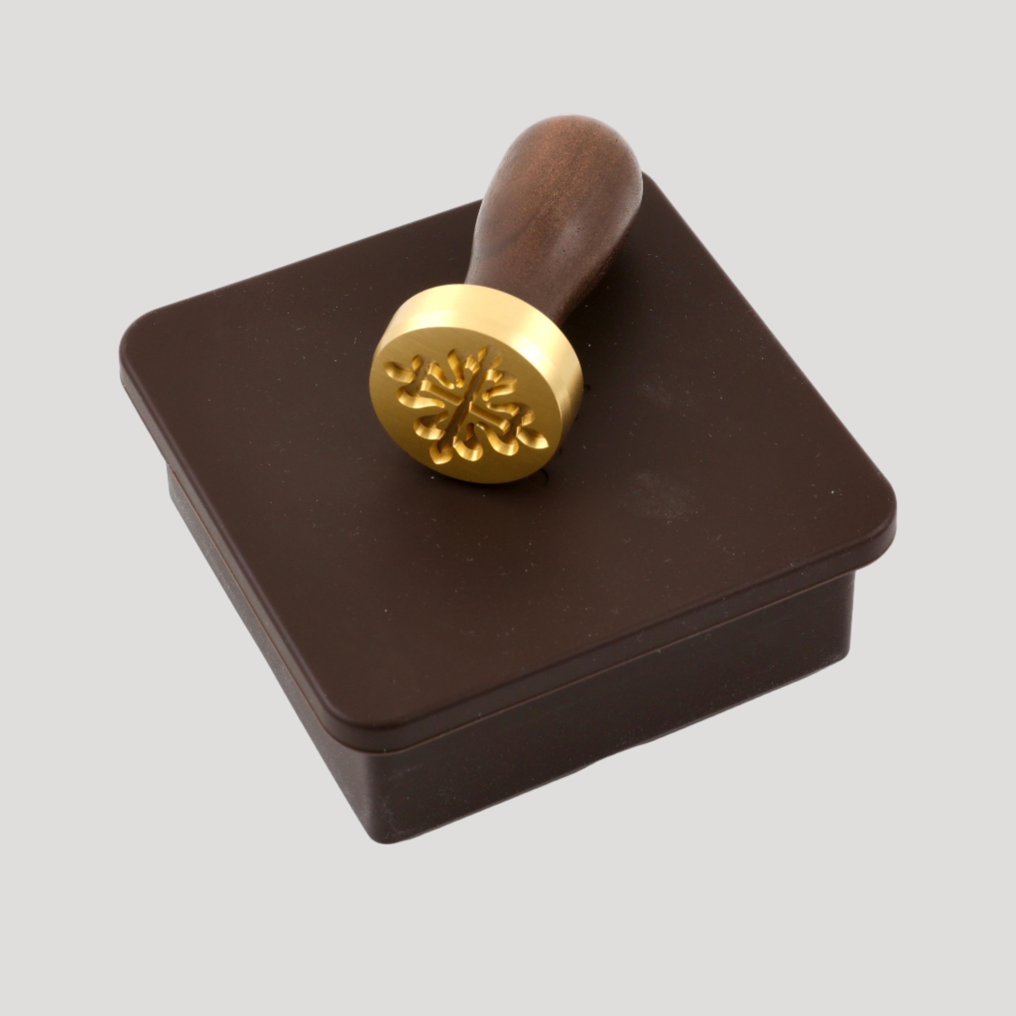 Patek Philippe Rare Calatrava Brass & Wood Stamp / Tampon