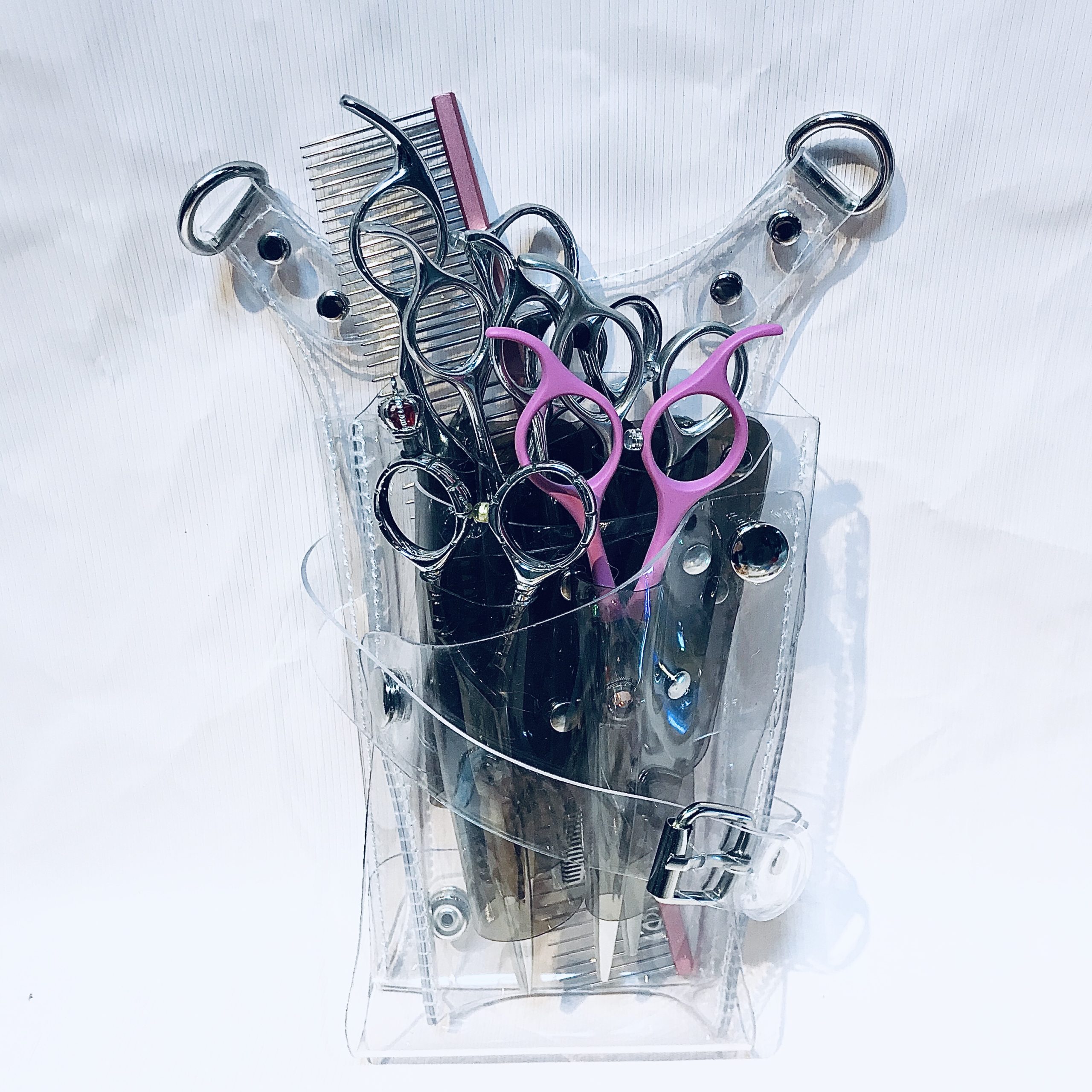 スパスパ切れる！ストレートのカラフルコーティングシザー | 333 Dog