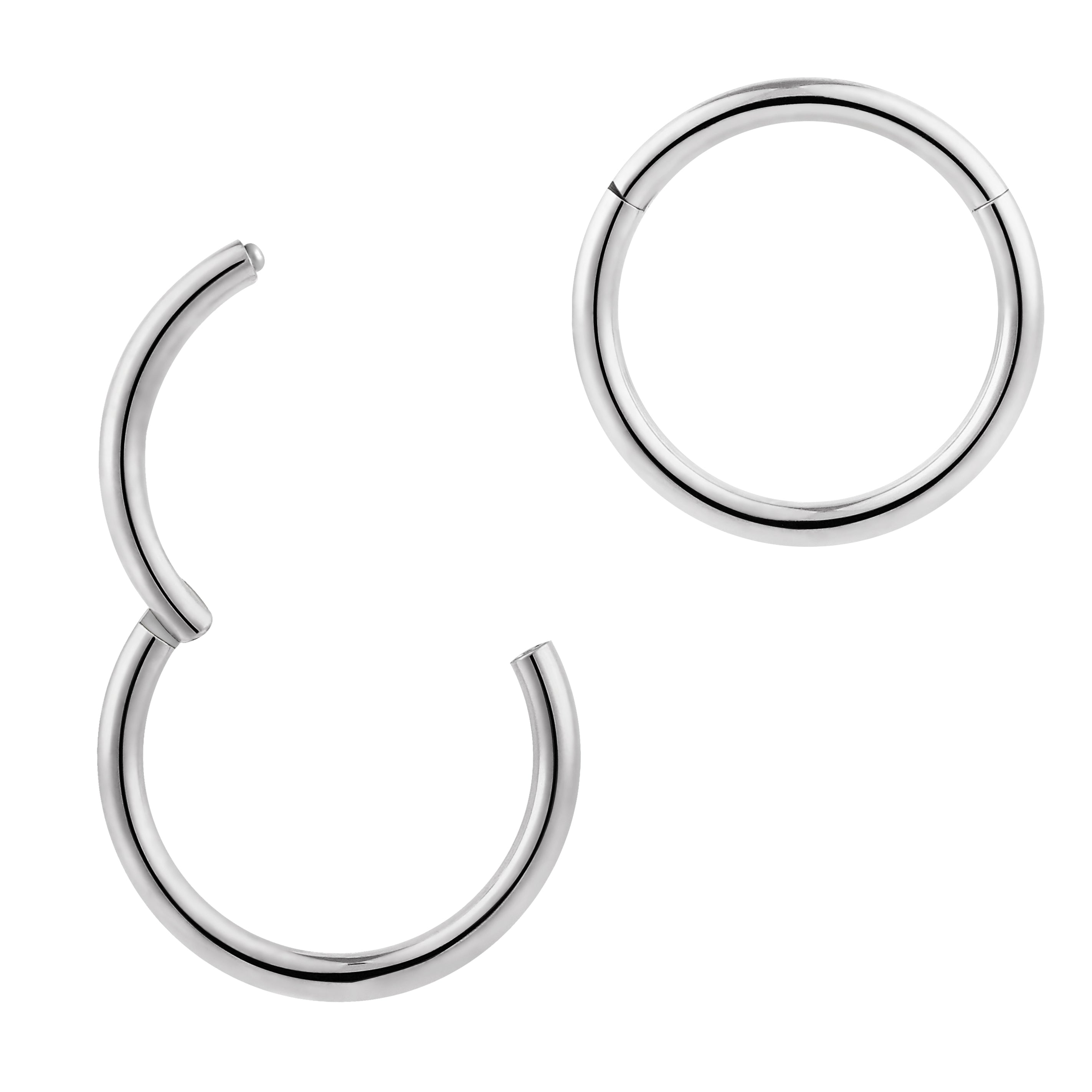 pointless journey EAR RING PJ - SILVER Hypoallergenic | Sterling