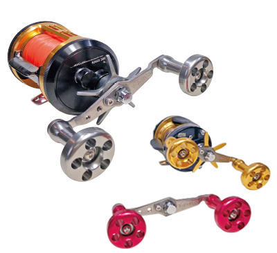 アキュレートDX2-600NN 2スピード チタン製パワーハンドル&チタンノブ