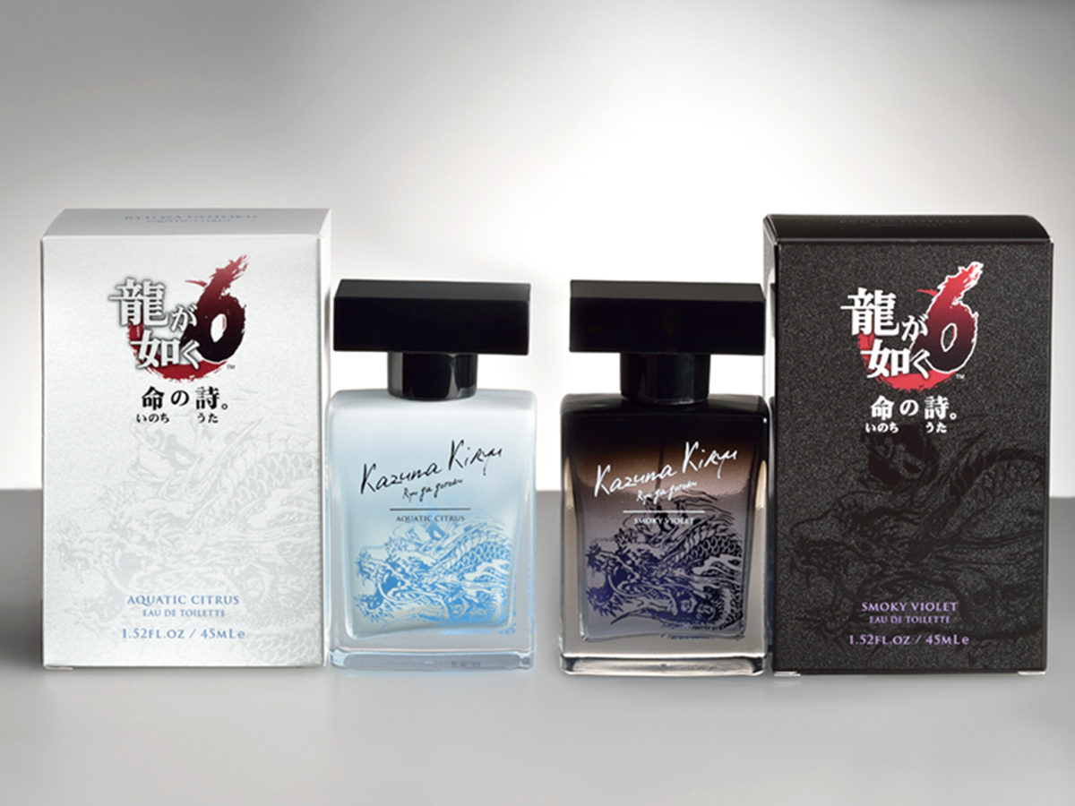 龍が如く0 香水 龍が如く0」の香水“桐生モデル”と“真島モデル”が2月28日に発売