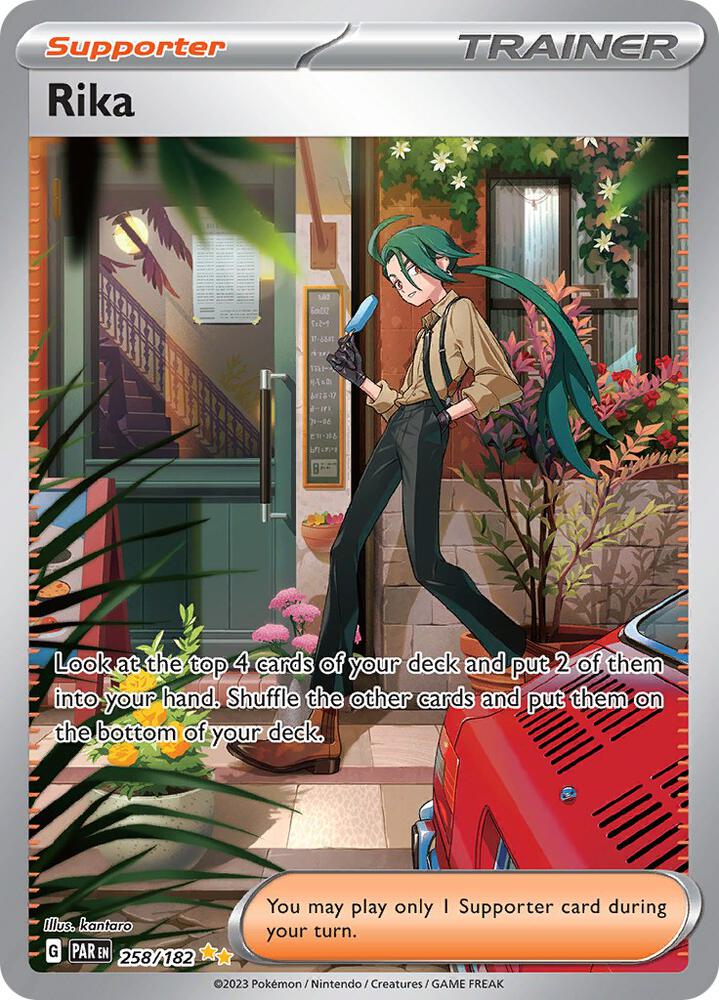 Rika - 258/182 - SV04: Paradox Rift - Pokemon - TCGplayer.com
