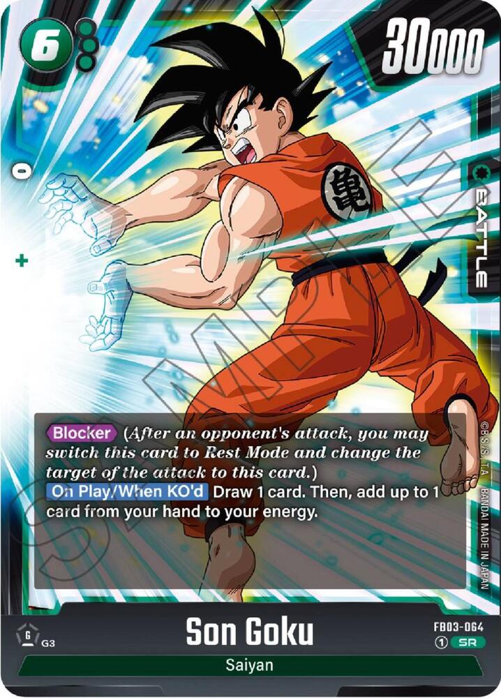 Son Goku - FB03-064 - Raging Roar - Dragon Ball Super: Fusion