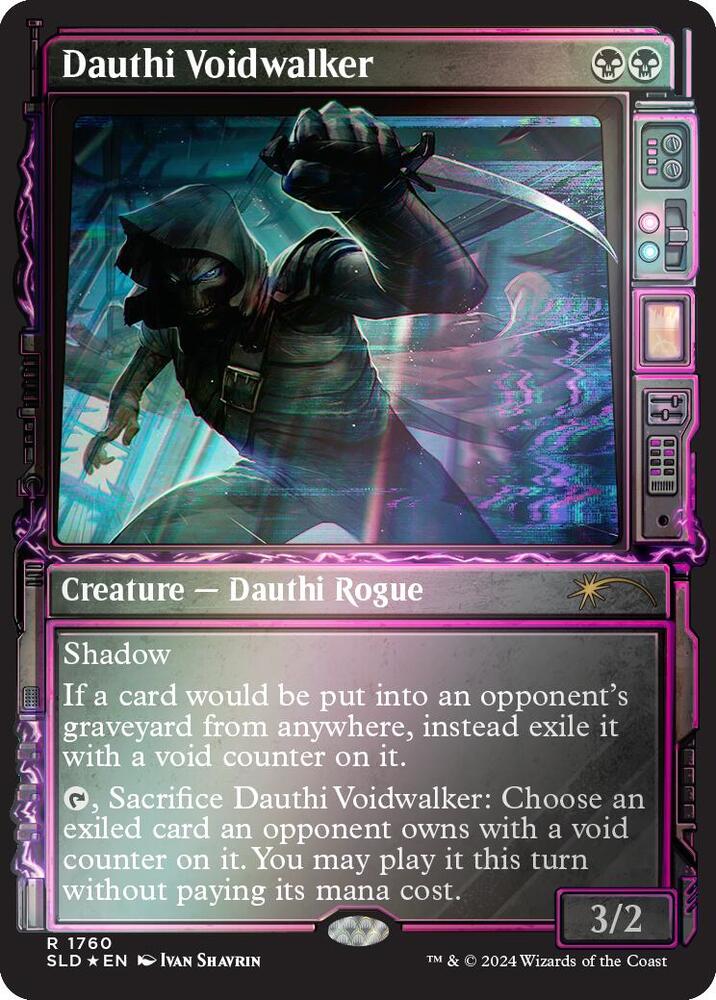 Dauthi Voidwalker (Rainbow Foil) - Secret Lair Drop Series - Magic