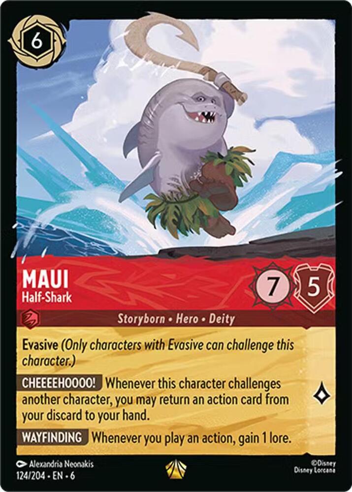 Maui - Half-Shark - Azurite Sea - Disney Lorcana - TCGplayer.com