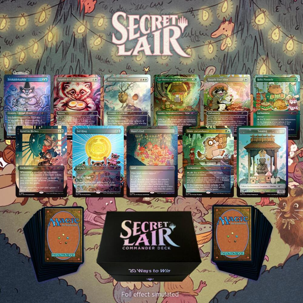 Secret Lair Commander Deck: 20 Ways to Win - Secret Lair Drop