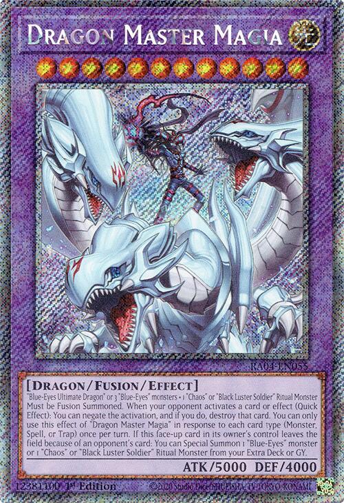 Dragon Master Magia (Platinum Secret Rare) - Quarter Century