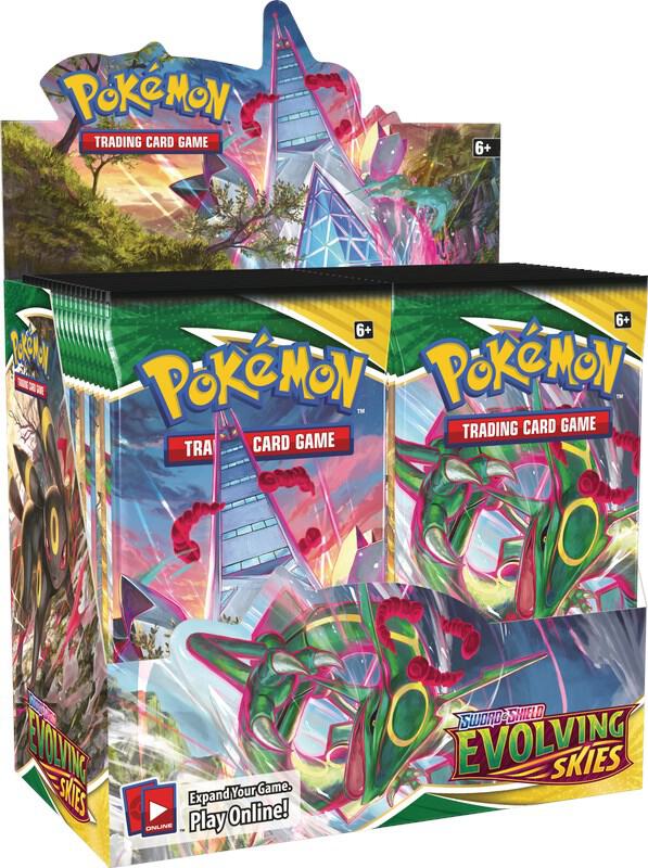 Evolving Skies Booster Box - SWSH07: Evolving Skies - Pokemon