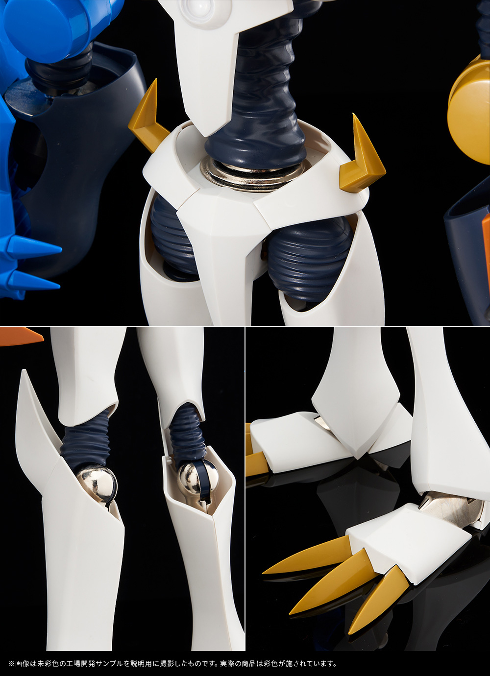 Advent of the Holy Knight with a super-giant action figure