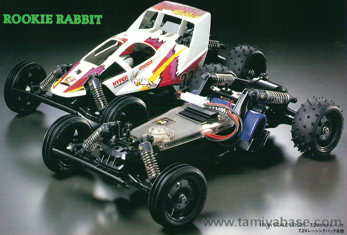 Rookie Rabbit 1/10スケールオフロードレーサー TAMIYA Rookie Rabbit