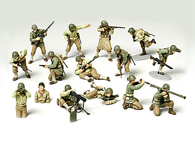 1/48 WWIIアメリカ歩兵GIセット: スケールモデル｜TAMIYA SHOP ONLINE