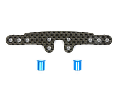 OP.1452 XV-01 カーボンダンパーステー(フロント): RCモデル｜TAMIYA