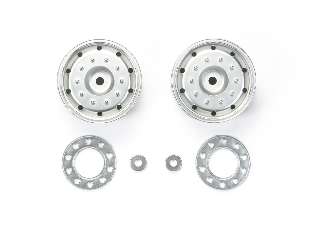 TROP.19 マットクロームセミワイドホイール(30mm幅タイヤ用、六角ハブ