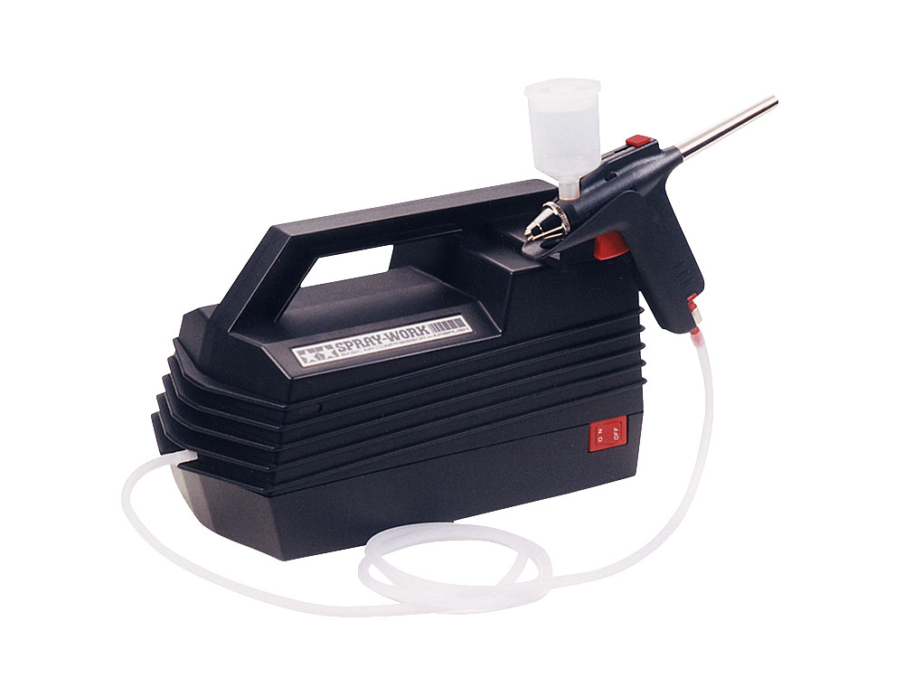タミヤ コンパクトコンプレッサー PRO-SPRAY Mk-1 エアブラシセット