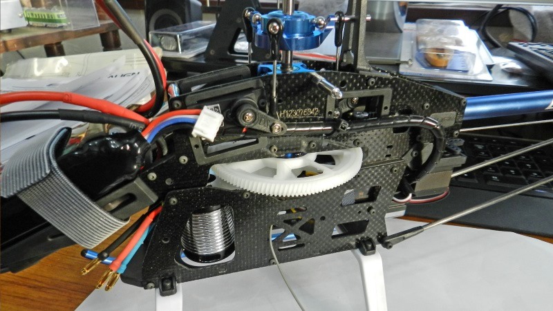 電動ヘリコプターの組み立て（T-REX450 SPORT V2）