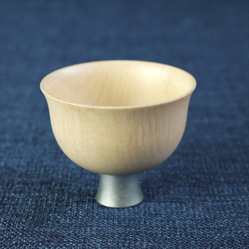 富山高岡銅器/四津川製作所/喜泉ワン/MISTY SILVER/φ60×H50 - テーブル