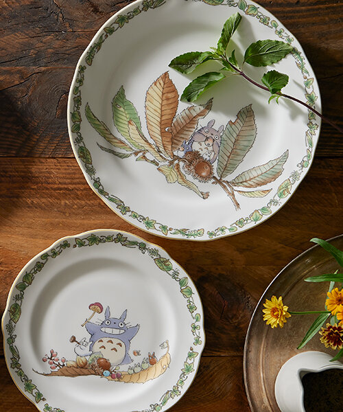 となりのトトロ 26cmカレー&パスタボウル(キノコ) | ノリタケ食器公式