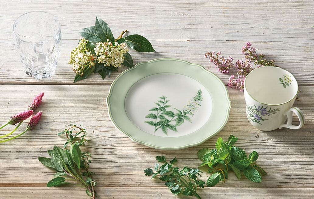 イングリッシュハーブズ 22cmプレート | ノリタケ食器公式オンライン