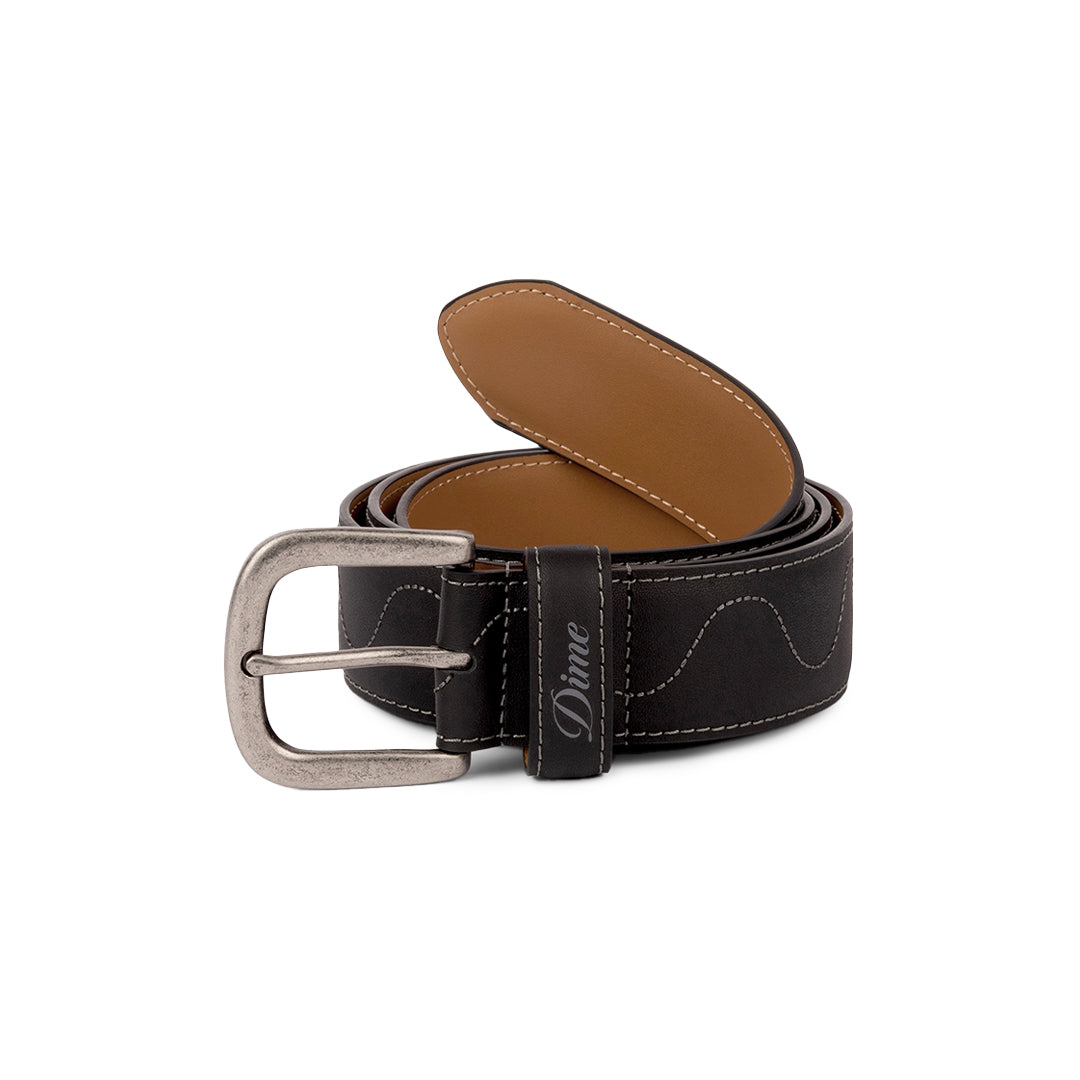 DIME MTL（ダイム モントリオール）| DESERT LEATHER BELT / BLACK