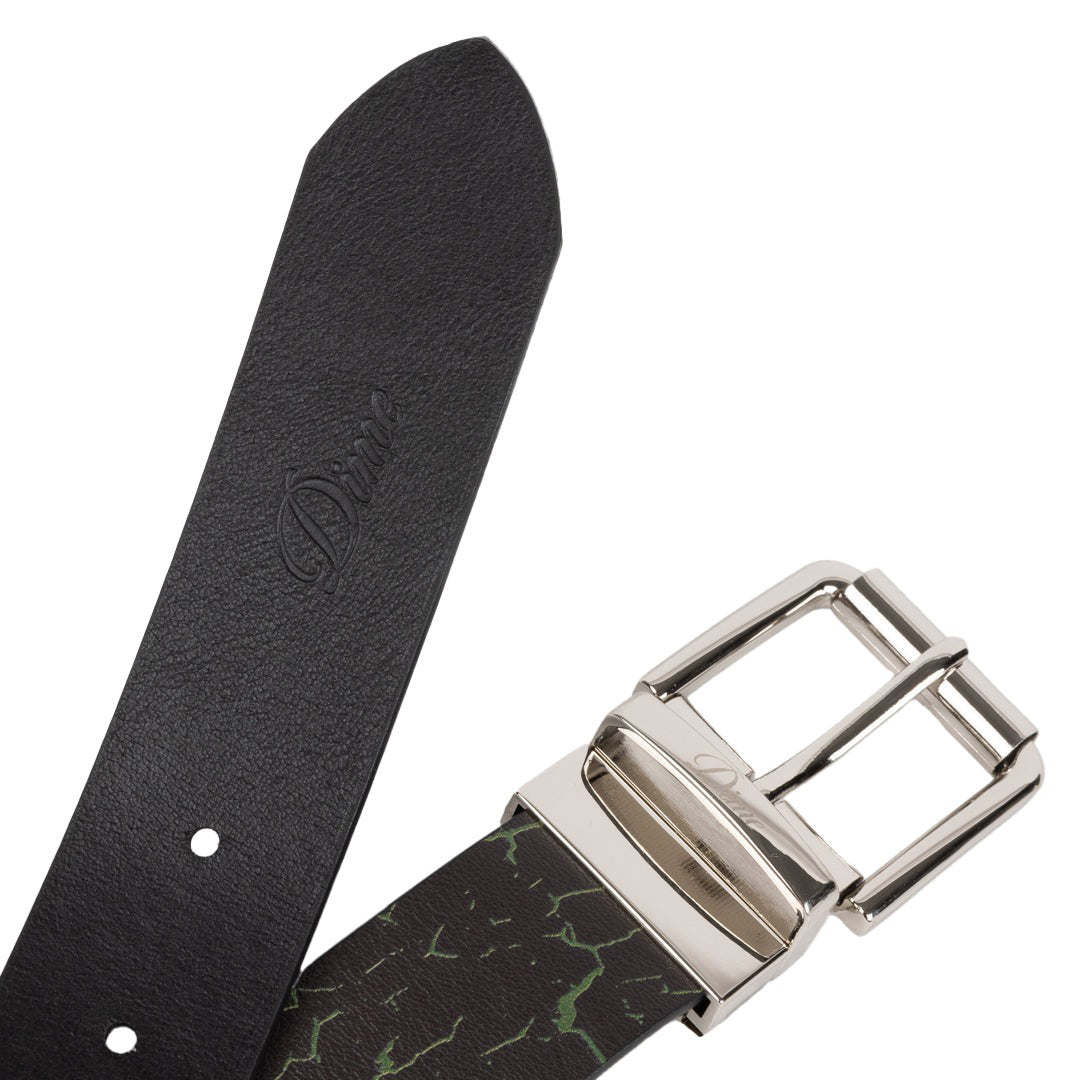 DIME MTL（ダイム モントリオール）| REVERSIBLE LEATHER BELT / BLACK
