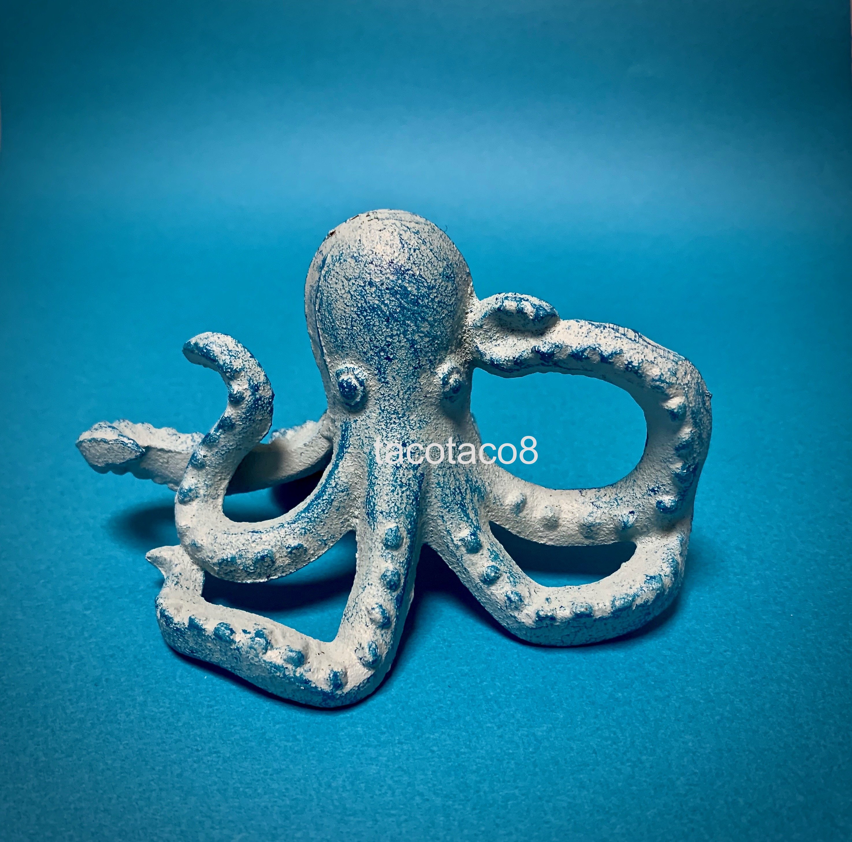 青タコのオブジェ – tacotaco8
