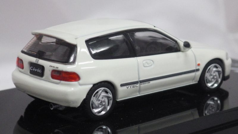 新品 希少！1/43 LDC ホンダ シビックEG6 SiR ホワイト 1/43 LCD Honda