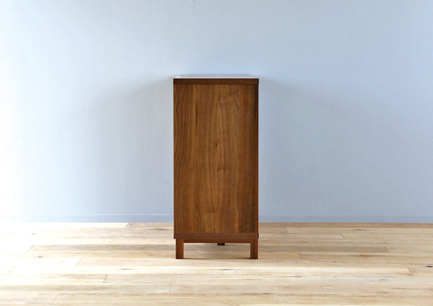 カノ 85ローカップボード WALNUT(W85×D42×H89.5cm)税込￥168,000