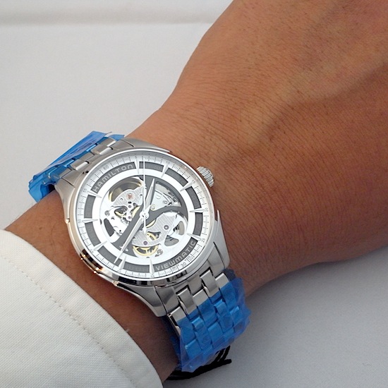 安心なハミルトン ジャズマスタービューマチック スケルトン ジェント