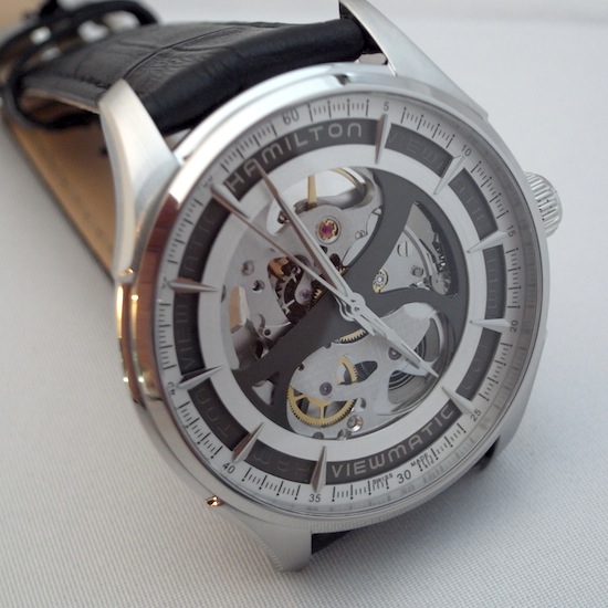 安心なハミルトン ジャズマスタービューマチック スケルトン ジェント