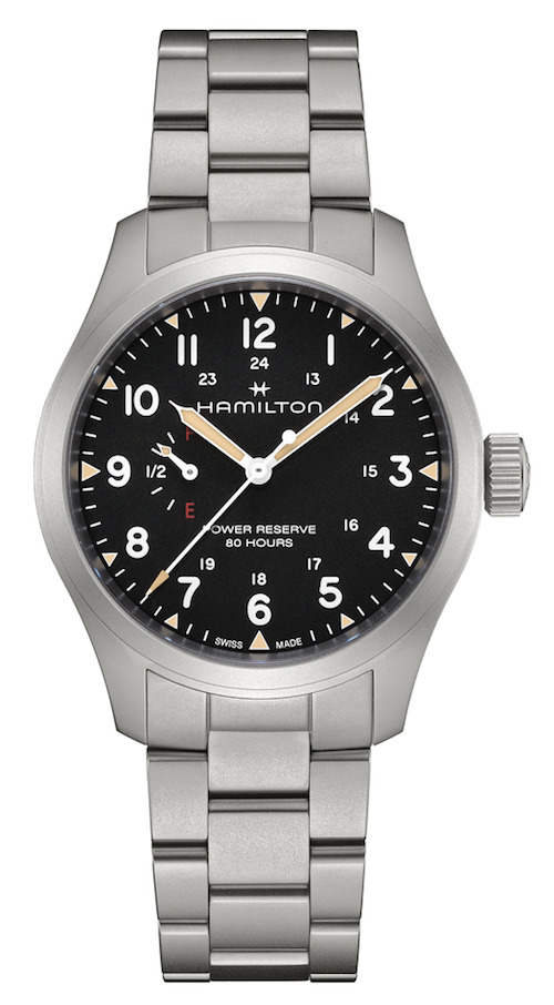 国内正規品ハミルトン カーキ フィールド メカニカル パワーリザーブ