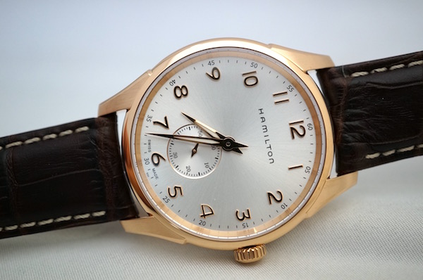 安心なハミルトン ジャズマスター シンラインプチセコンド H38441553