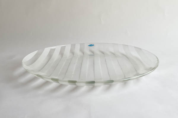 Nuutajarvi Vaskooli Oiva Toikka プレート25.5cm 北欧家具talo tool