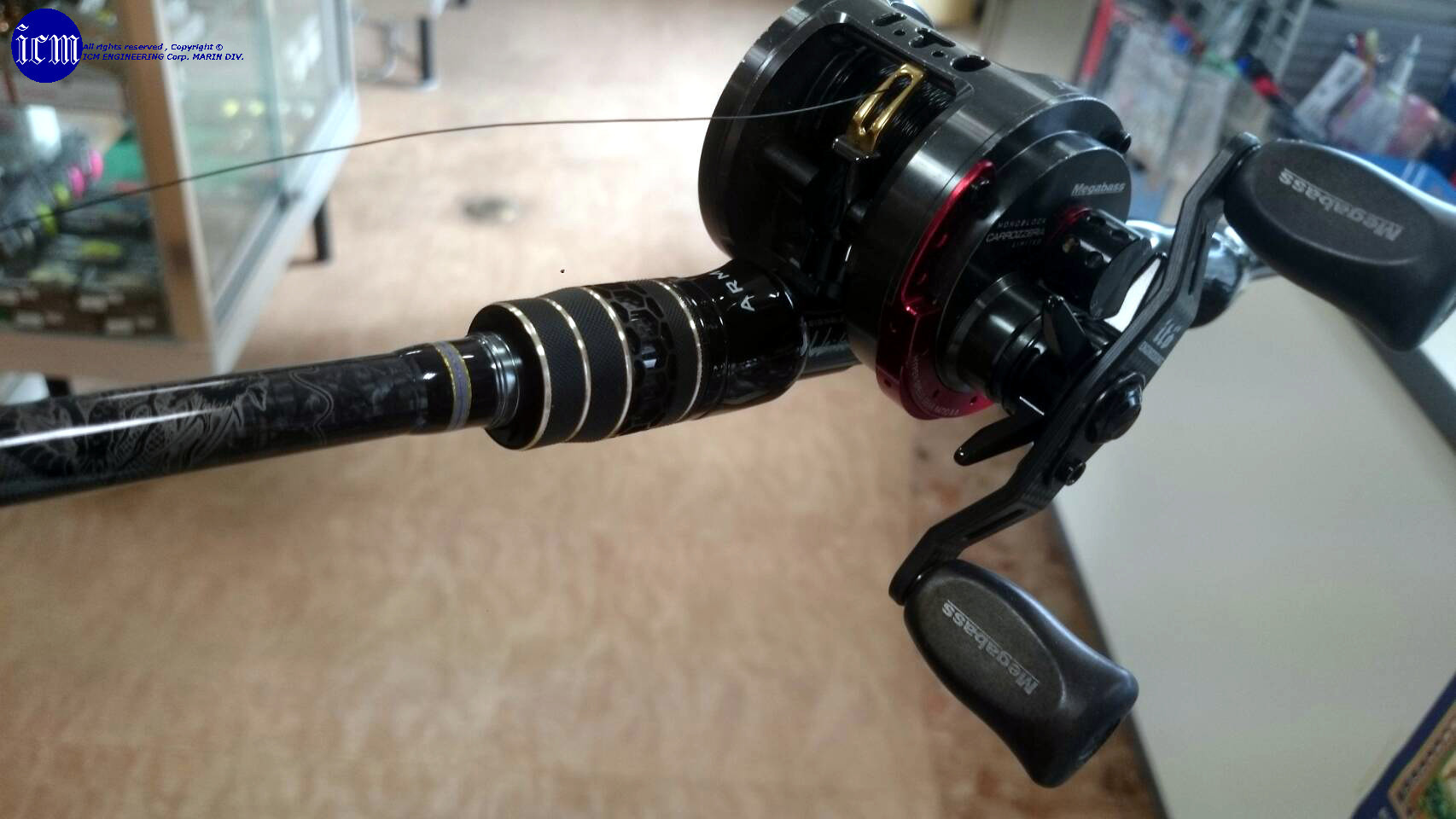 Megabass ARMS SUPER LEGGERA Additional MODEL: ICMルアー