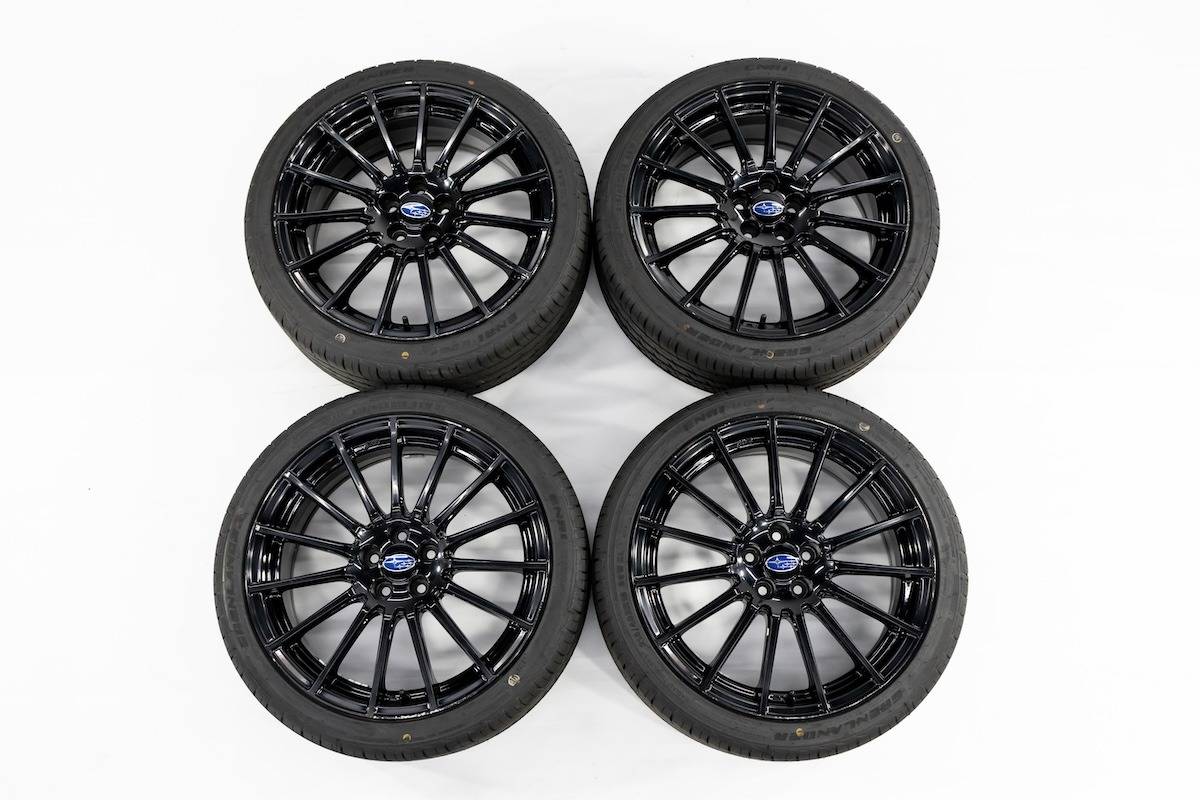 ブレンボキャリパー装着車の車検用にもピッタリ！ STI ホイールセット