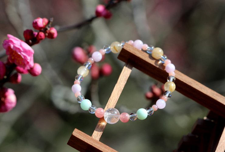 開運シリーズ～育み～「癒しと希望」高品質セリサイトインローズ