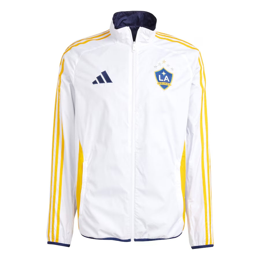 LA GALAXY adidas 2025 Anthem Reversible Full-Zip Jacket – TEAM LA