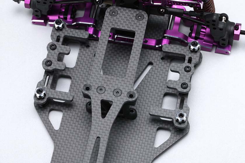 RWDドリフトカー YD-2RX オプション付き 組み立て済みシャーシ