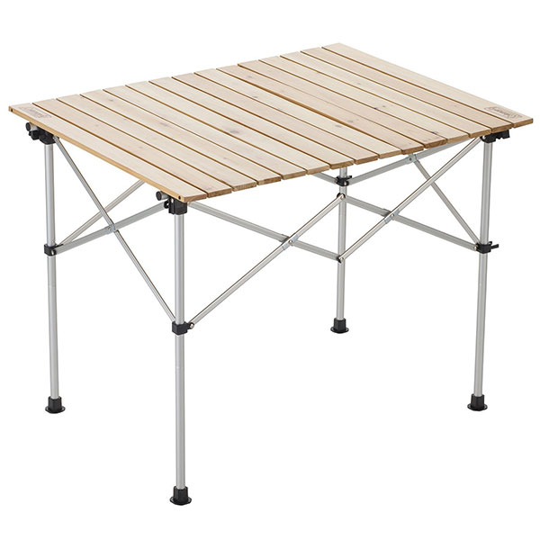 Coleman］ナチュラルウッドロールテーブル/90 | キャンプ用品レンタル