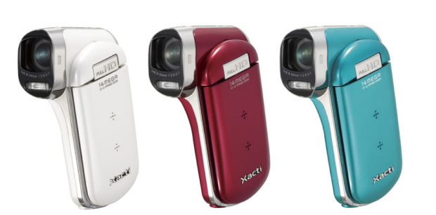Sanyo outs two new full HD Xacti 