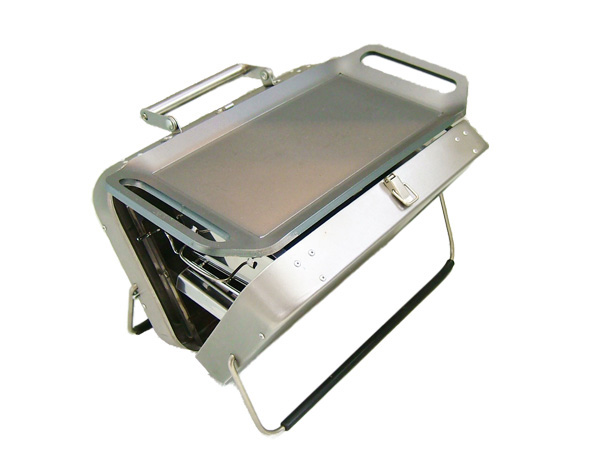 コールマン フォールディングテーブルトップステンレスグリル対応