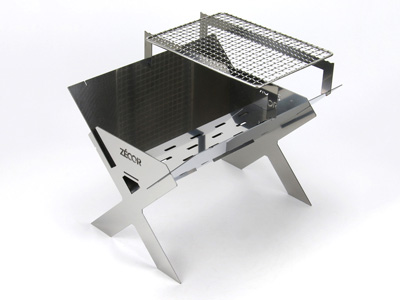 ZEOOR クロスグリルL 焚火台兼調理用こんろ