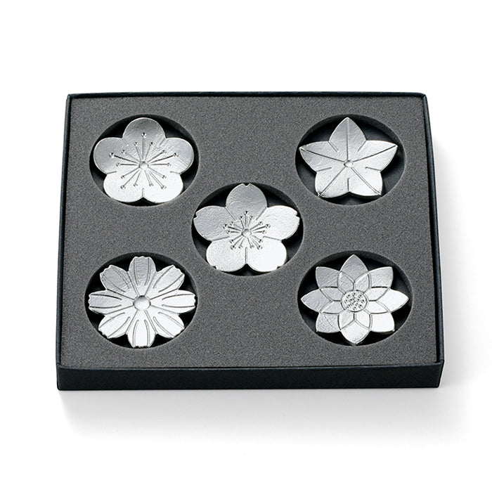 ギフト包装済】 能作 箸置き 花ばな - てしごとクラブ