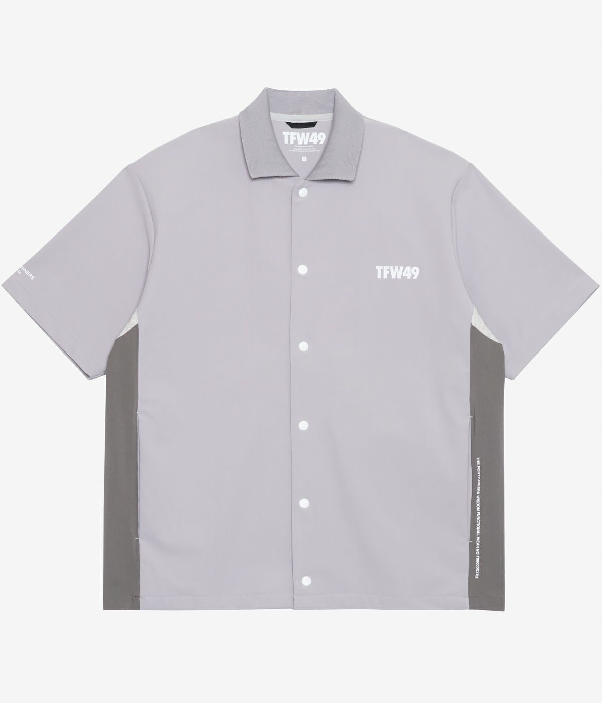 フォロー割】新品 TFW49 コンビネーションオープンカラーシャツ L