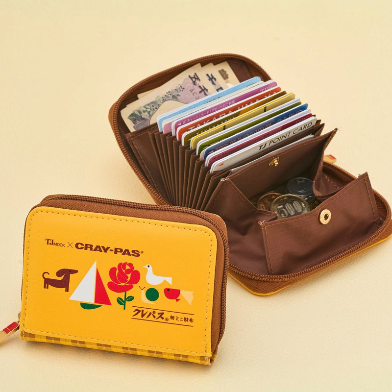 サクラクレパスの文具たち クレパス® 100周年記念・ミニ財布BOOK