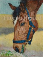 上鈴木正一「オルフェーヴル8」2011有馬記念 | サラブレッドアート