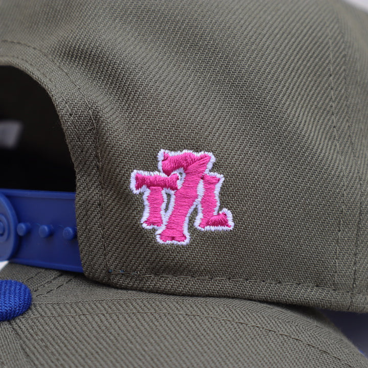 METS APPLE (Olive Green) | New Era Snapback